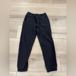 Lululemon Jogger Pant Men’s M Black Tapered Leg Sweatpants Drawstring Waist